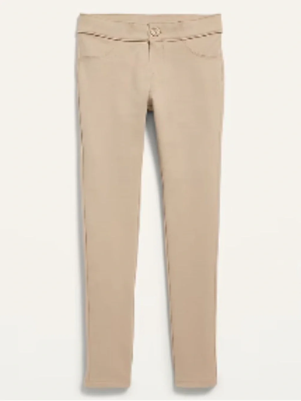 Old Navy Uniform Pants Rolled Oats (Beige) 8 Slim NWT IN PACKAGE